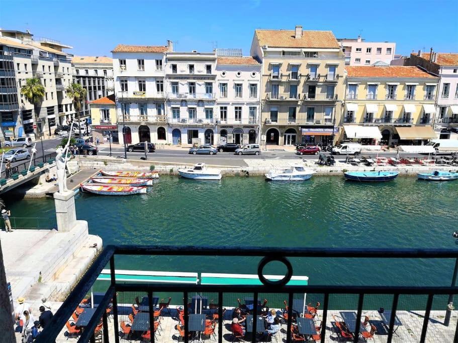 "Le cadre royal" appartement de standing sur quai avec parking Sète Extérieur photo