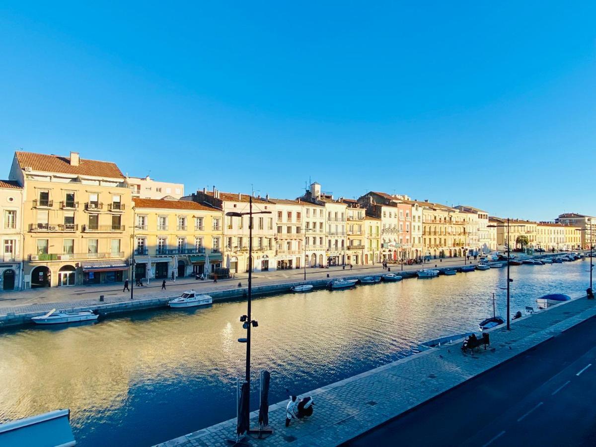 "Le cadre royal" appartement de standing sur quai avec parking Sète Extérieur photo